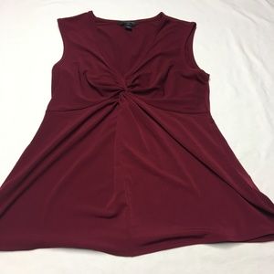 BANANA REPUBLIC PETITE SLEEVELESS BARBIE DOLL TOP